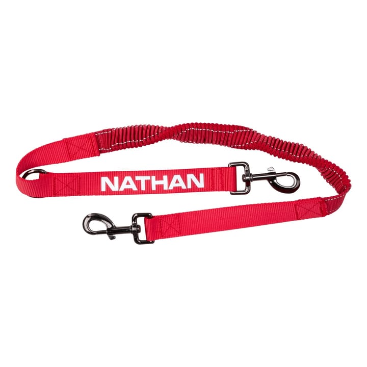 Nathan Run Companion Runner'S Waist Belt + Leash Vapor Blue Nathan
