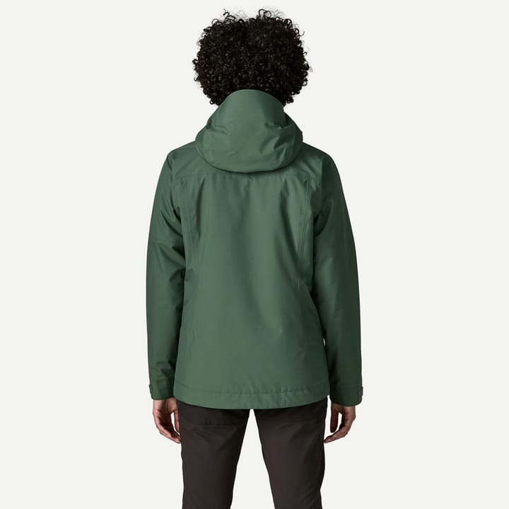 Patagonia Women's Insulated Boulder Fork Rain Jacket Canopy Green Patagonia