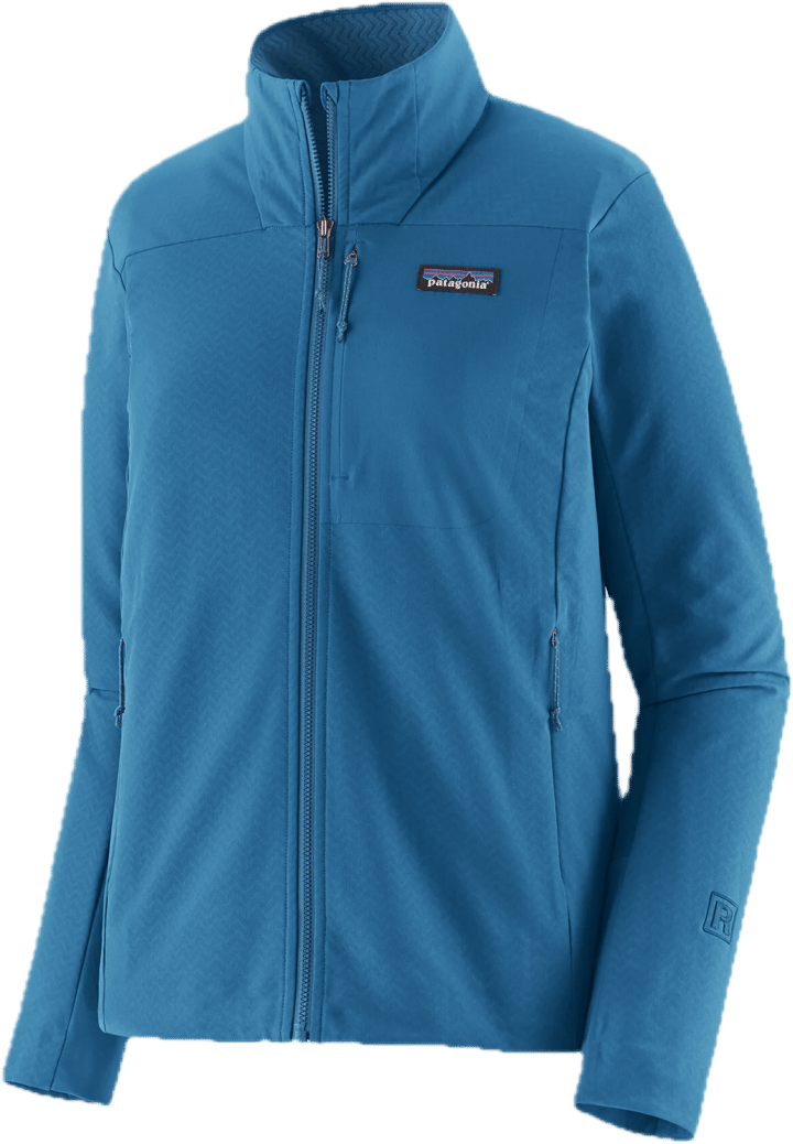 Patagonia W'S R1 CrossStrata Jacket Aquatic Blue Patagonia