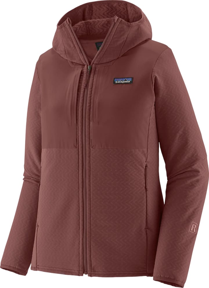 Patagonia W's R2 CrossStrata Hoody Dark Ruby Patagonia