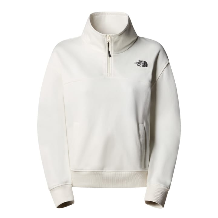 The North Face W ESSENTIAL QZ CREW White Dune The North Face