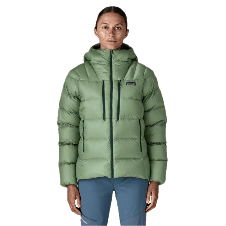 Patagonia W Fitz Roy Down Hoody Ellwood Green Patagonia Patagonia W Fitz Roy Down Hoody Ellwood Green Patagonia