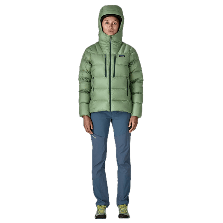 Patagonia W Fitz Roy Down Hoody Ellwood Green Patagonia Patagonia W Fitz Roy Down Hoody Ellwood Green Patagonia