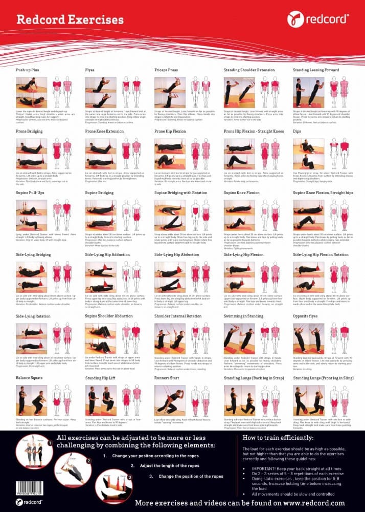 Redcord Trainer Red Redcord Trainer Red