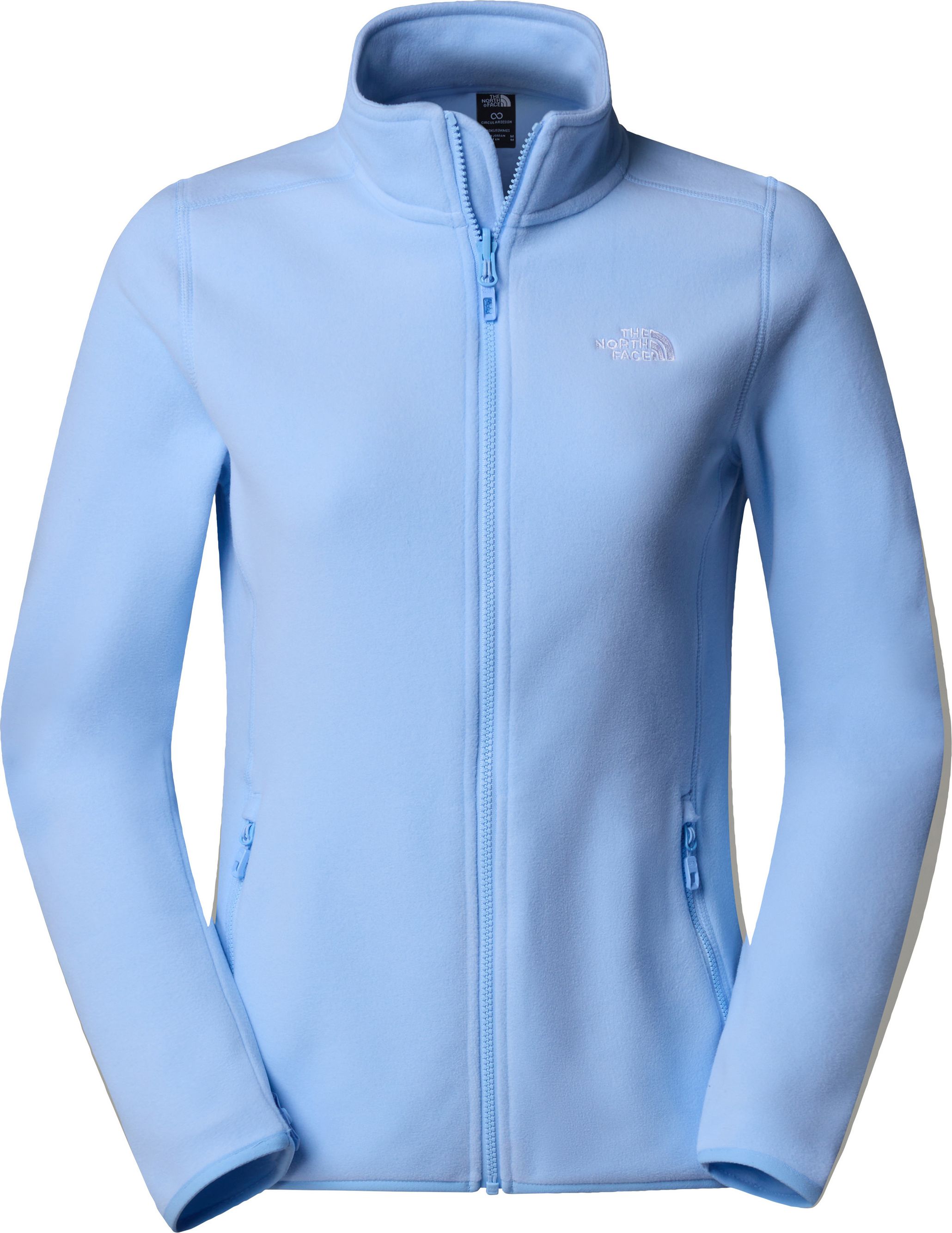 The North Face Women s 100 Glacier Full Zip Fleece Cornflower Shoppe The North Face Women s 100 Glacier Full Zip Fleece Cornflower hier Outnorth