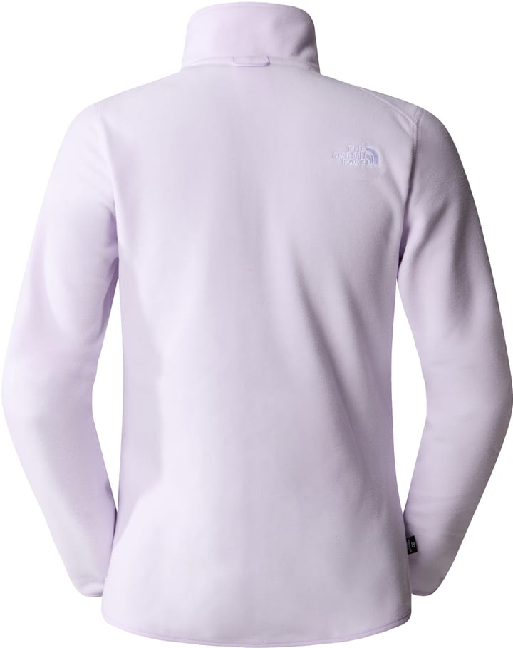 Women's 100 Glacier Full-Zip Fleece Icy Lilac The North Face