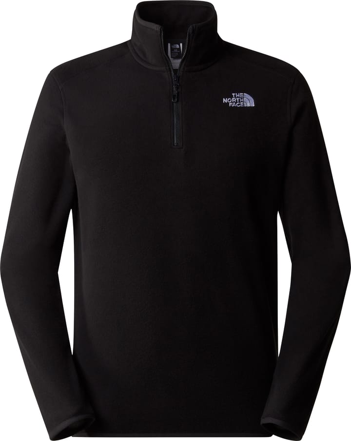 The North Face Men's 100 Glacier 1/4 Zip Fleece TNF Black/NPF The North Face The North Face Men's 100 Glacier 1/4 Zip Fleece TNF Black/NPF The North Face