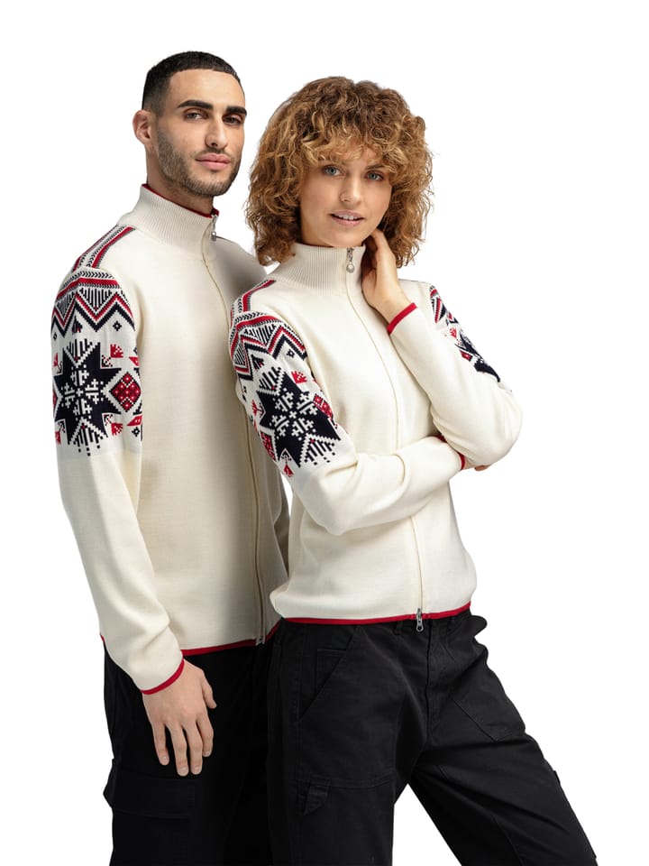Dale of Norway Varberg Feminine Jacket Offwhite Marine Raspberry Dale of Norway