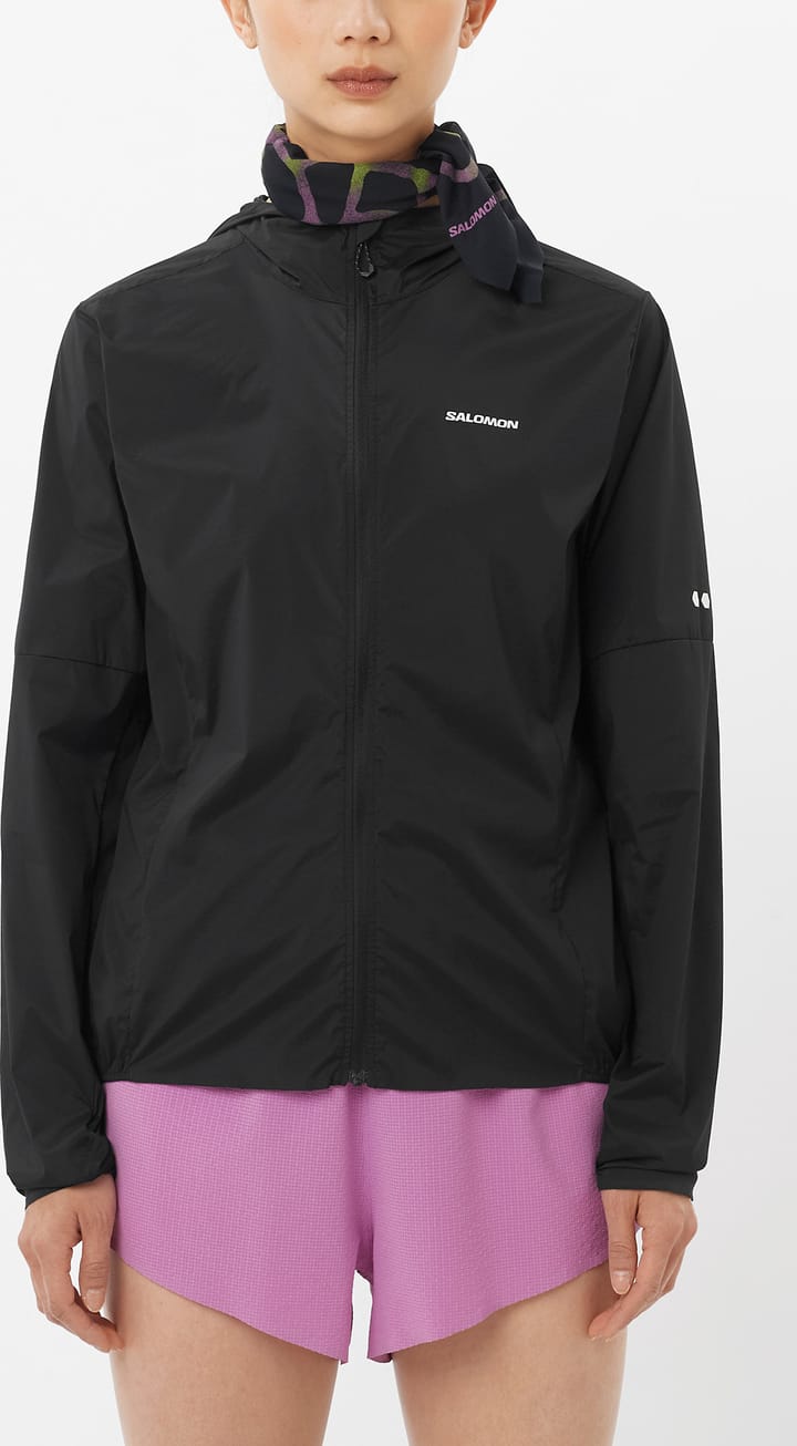 Salomon Women's Sense Aero Wind Jacket Black Salomon