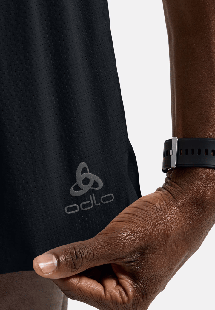 Odlo Men's Zeroweight 5 Inch Short Inner Brief Black Odlo