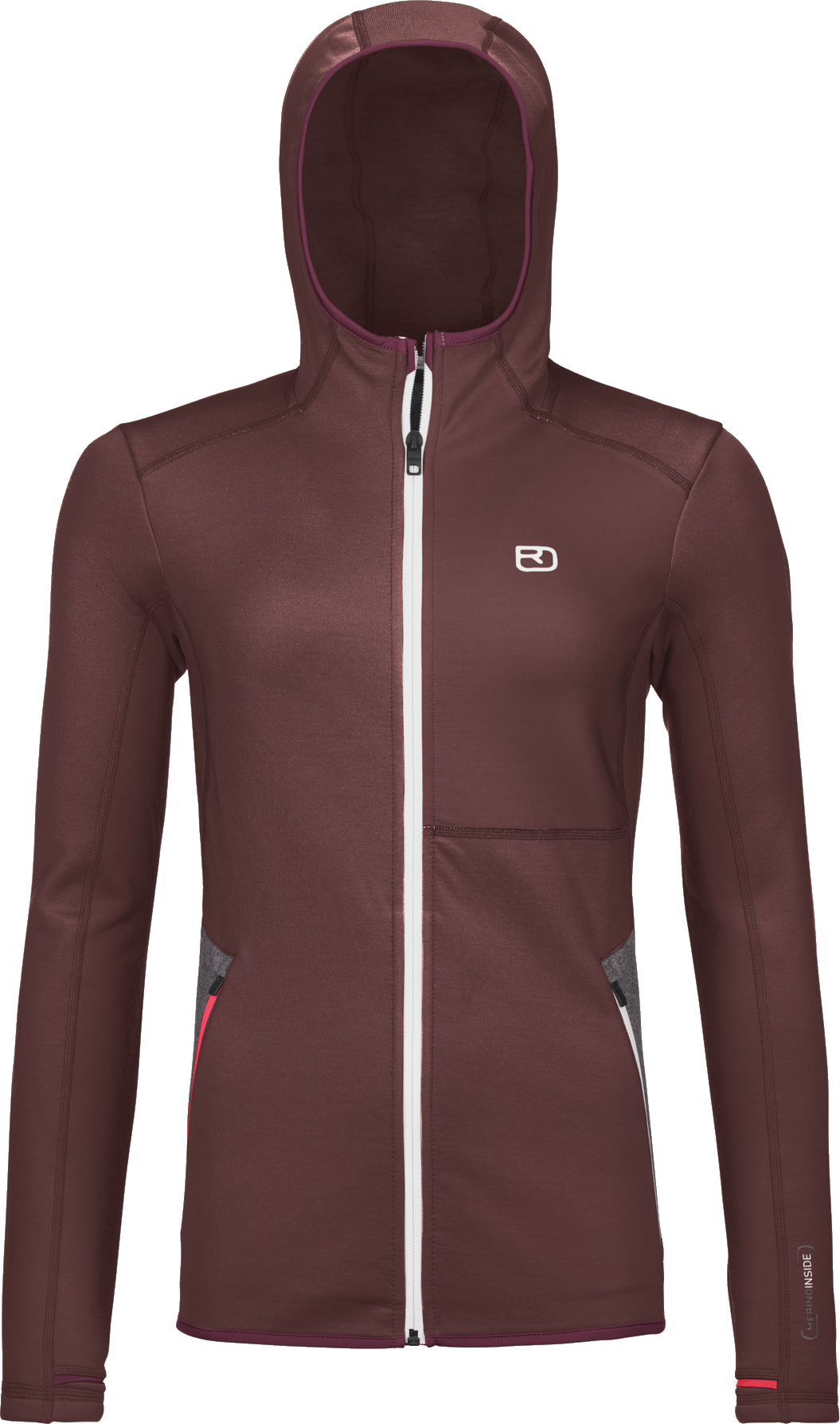 Ortovox Women's Fleece Hoody Winetasting