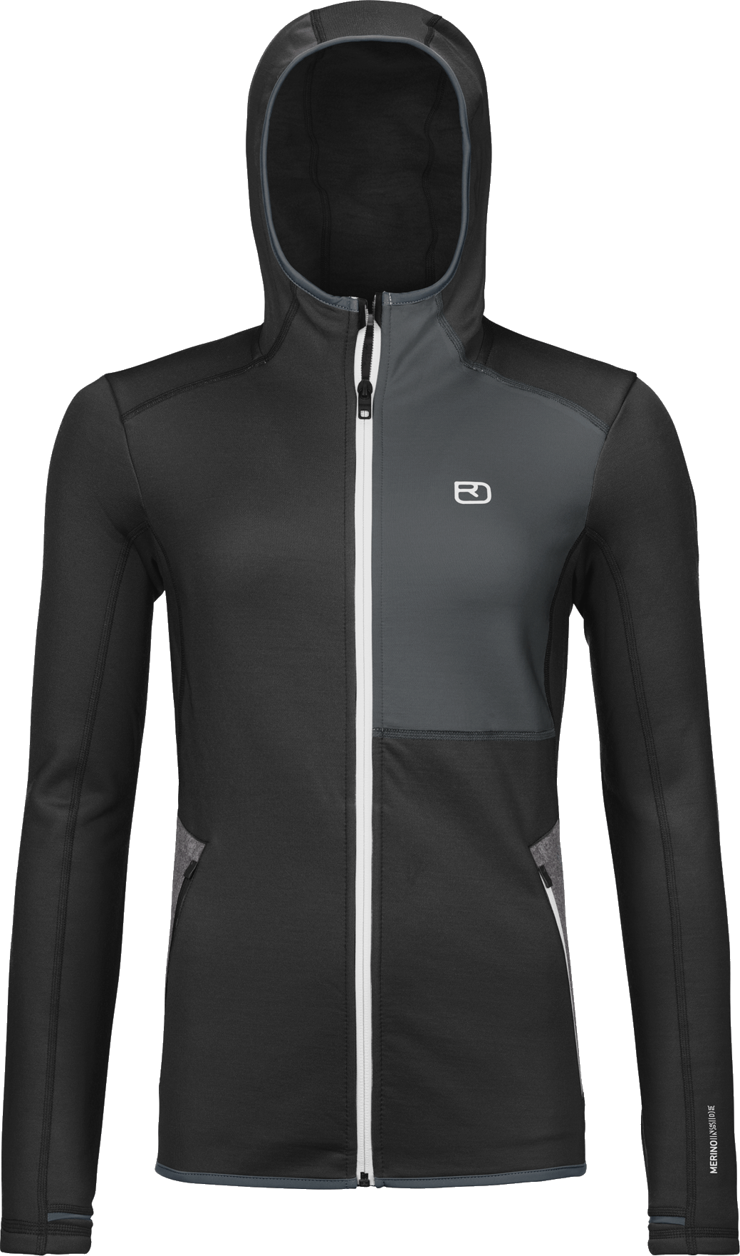 Ortovox Women's Fleece Hoody Black Raven