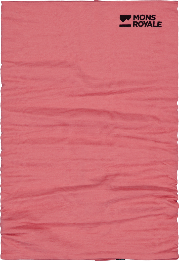 Mons Royale Double Up Neckwarmer Flamingo Mons Royale