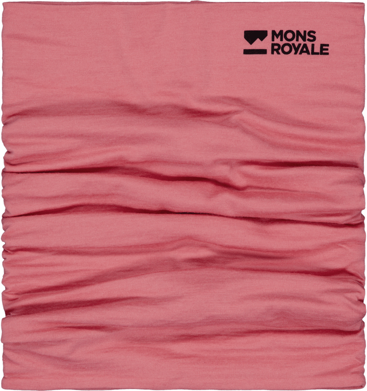 Mons Royale Double Up Neckwarmer Flamingo Mons Royale
