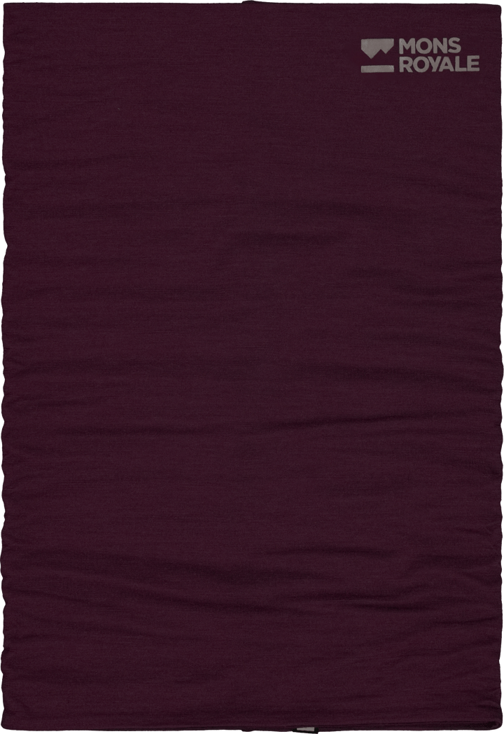 Mons Royale Double Up Neckwarmer Fig Mons Royale