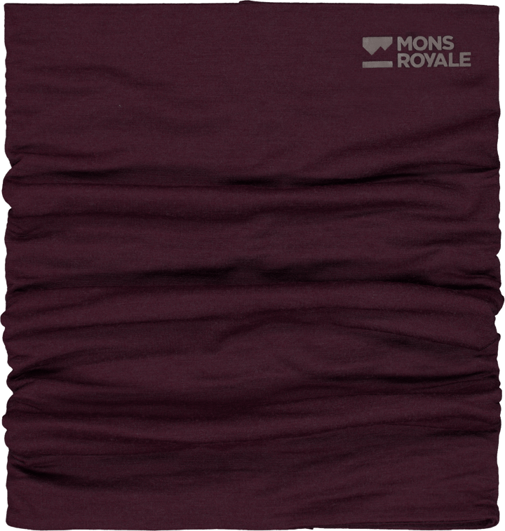 Mons Royale Double Up Neckwarmer Fig Mons Royale