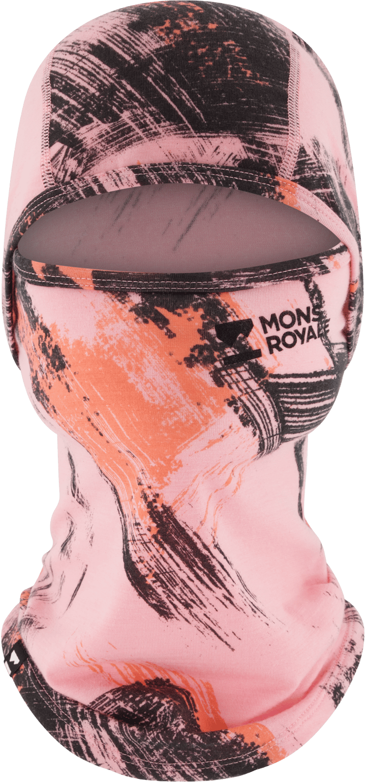 Mons Royale Santa Rosa Balaclava Paintbrush Pink Mons Royale