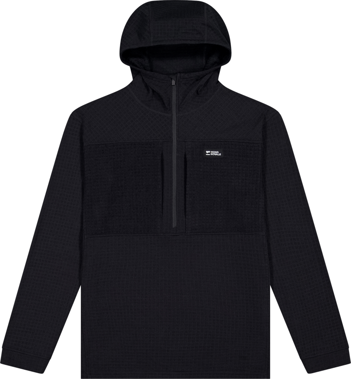 Mons Royale Men´s Offgrid Fleece 1/2 Zip Long Sleeve Black Mons Royale
