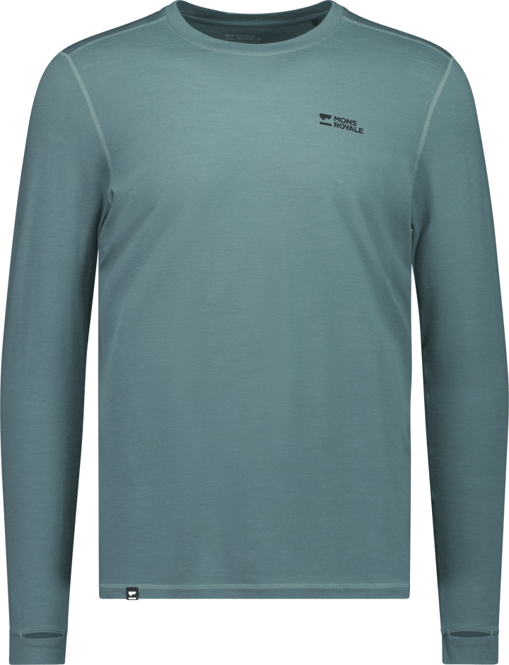 Mons Royale Men´s Cascade Merino Base Layer Long Sleeve Burnt Sage Mons Royale