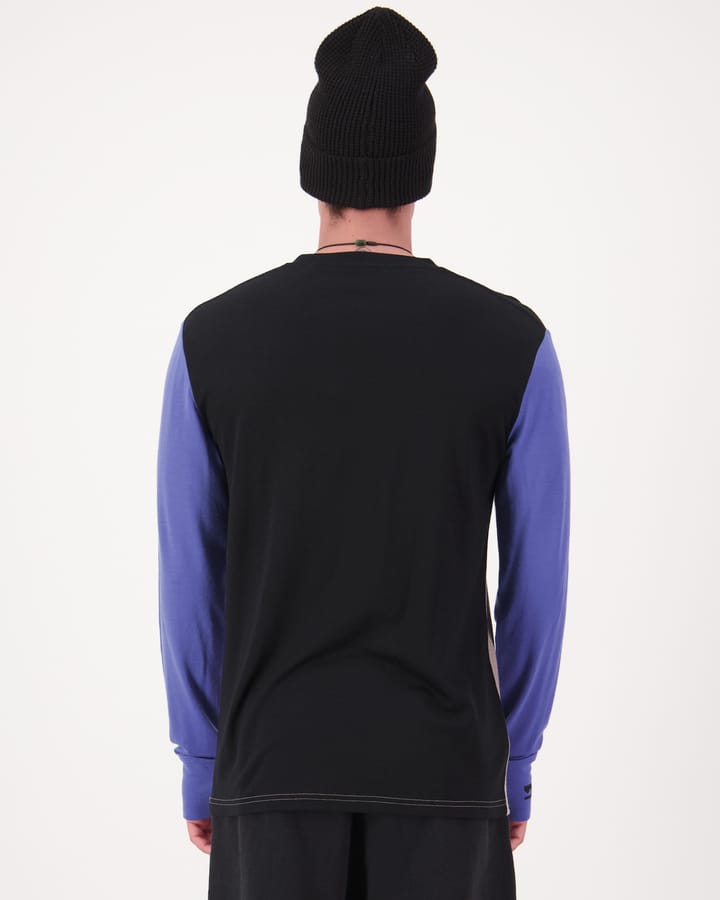 Mons Royale Men´s Yotei Long Sleeve Cinder/blue Dusk/black Mons Royale