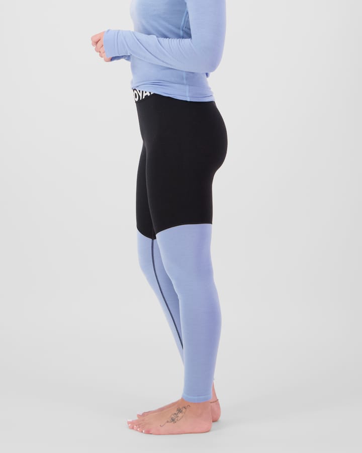 Mons Royale Women´s Cascade Merino Base Layer Legging Moonstone/black Mons Royale
