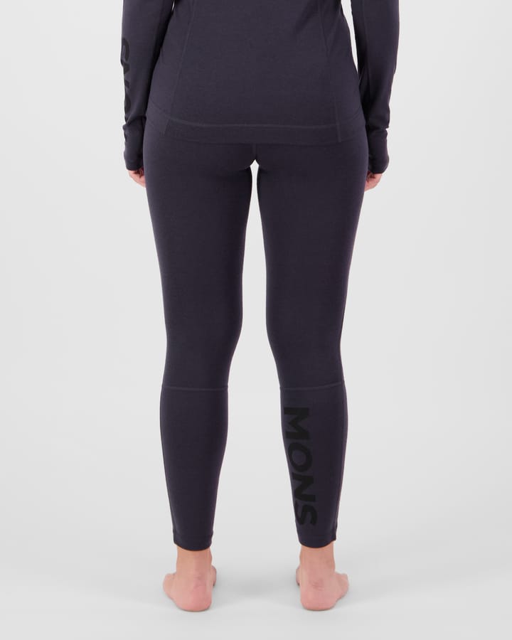 Mons Royale Women´s Olympus Merino Leggings 9 Iron Mons Royale
