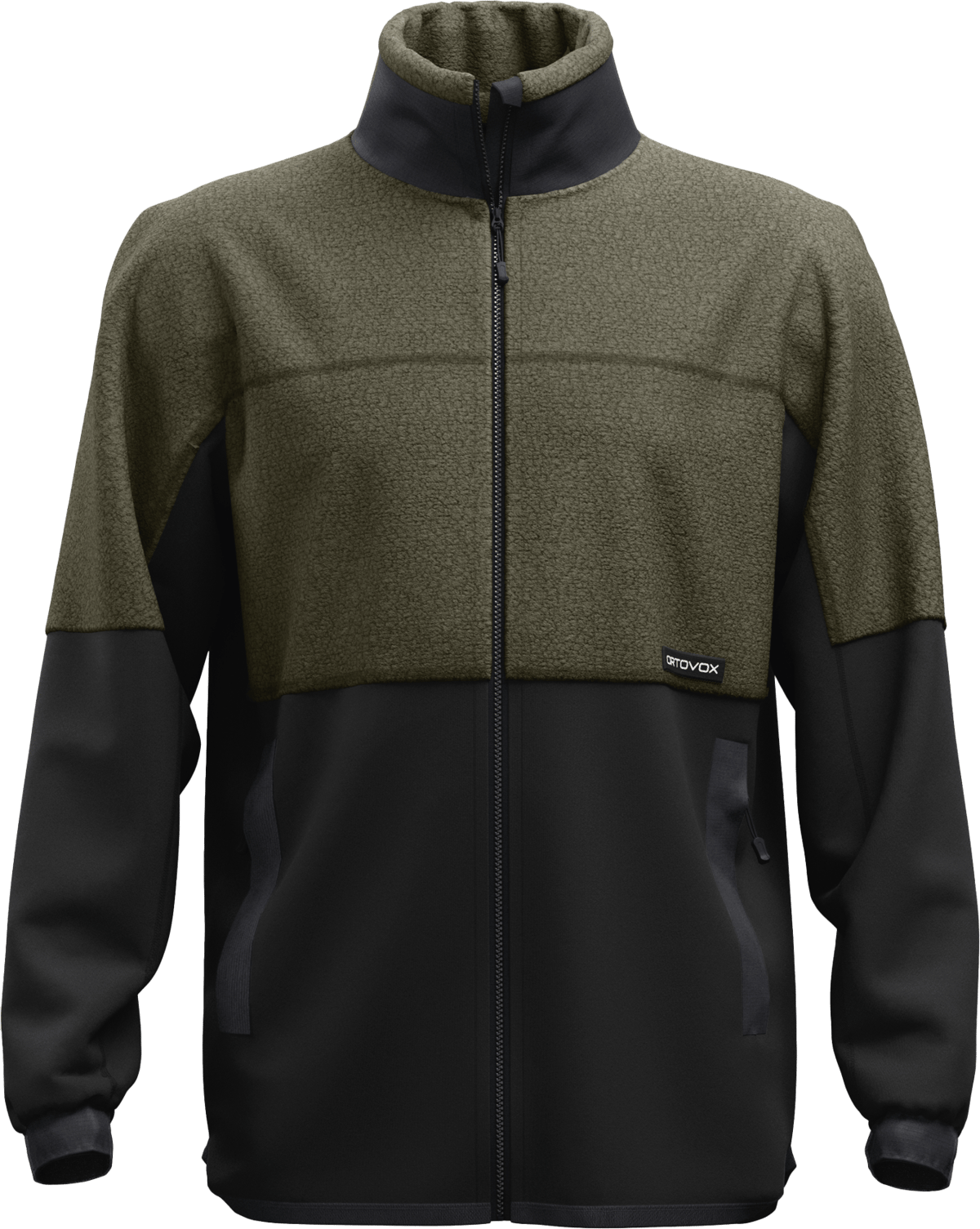 Ortovox Men's Fleece Teddy Jacket Dark Wild Herbs