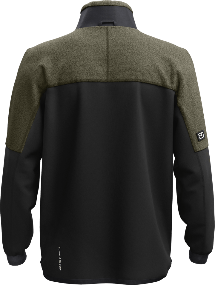 Ortovox Men's Fleece Teddy Jacket Dark Wild Herbs Ortovox