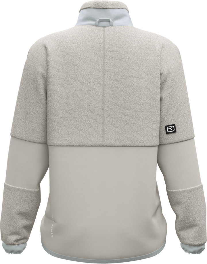 Ortovox Women's Fleece Teddy Jacket White Tea Ortovox