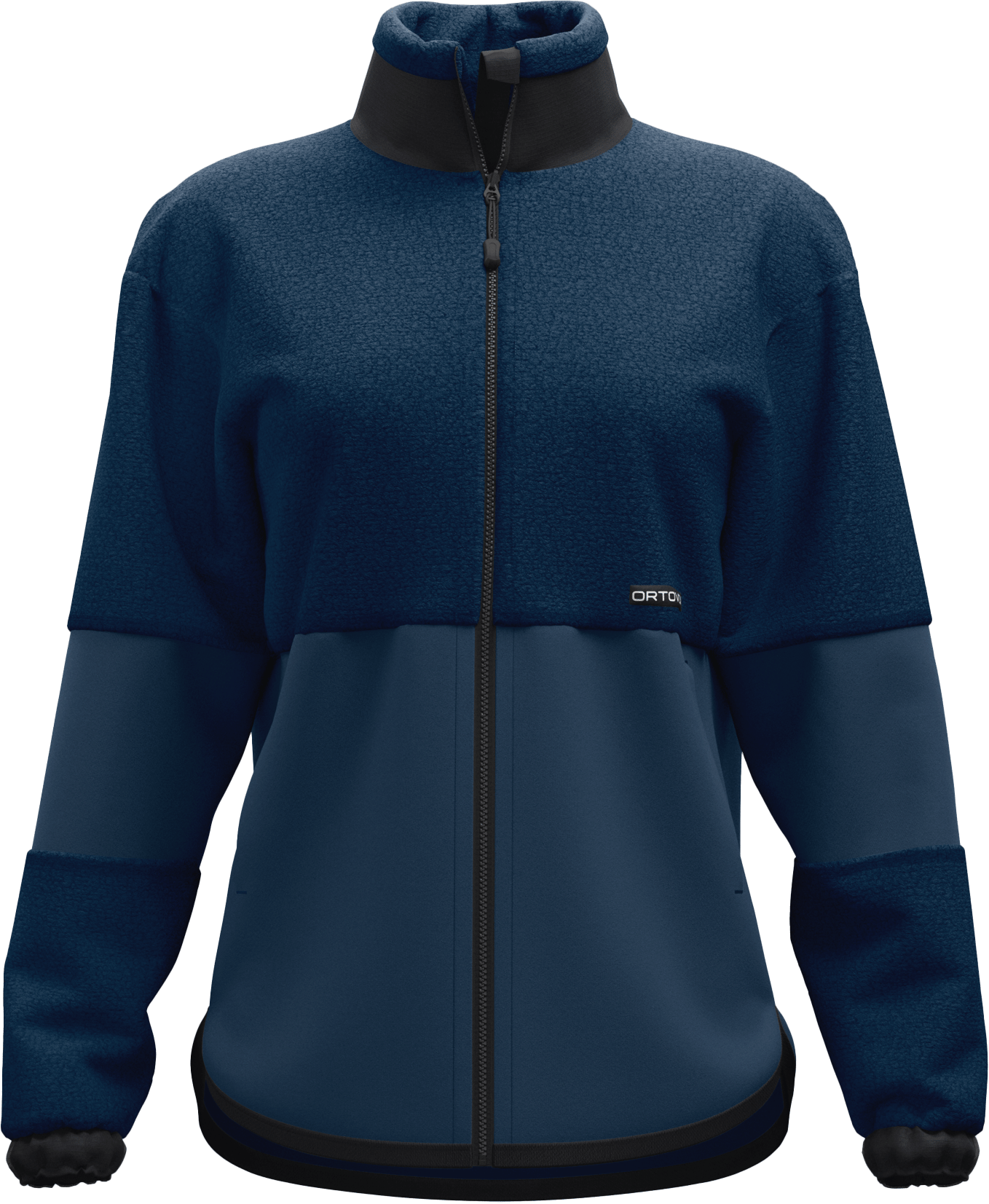 Ortovox Women's Fleece Teddy Jacket Deep Ocean