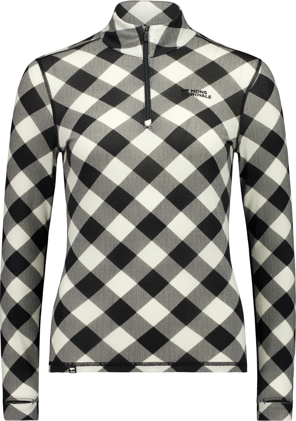 Women´s Cascade Merino Base Layer 1/4 Zip Long