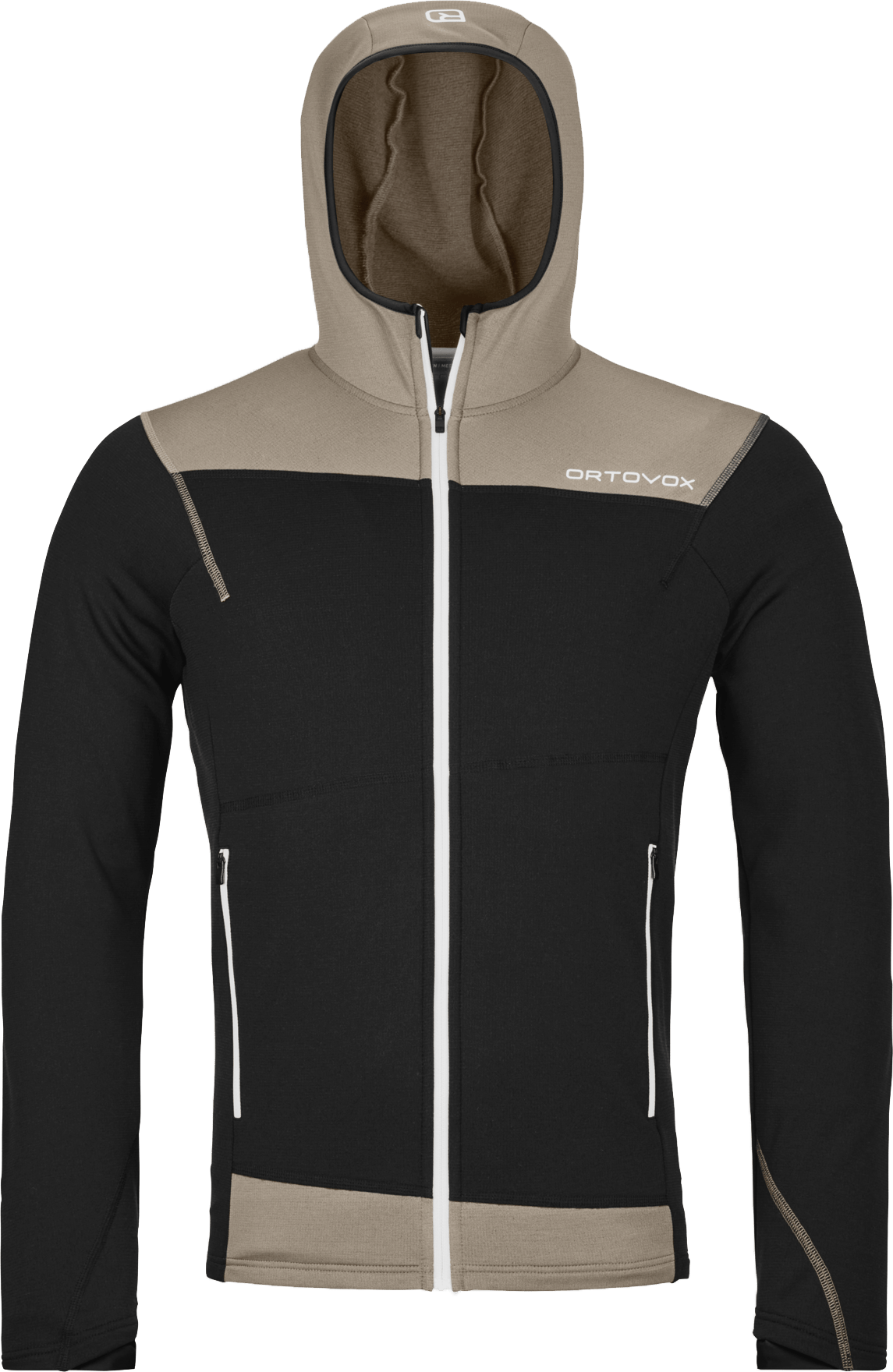Ortovox Men's Fleece Light Hoody Black Raven