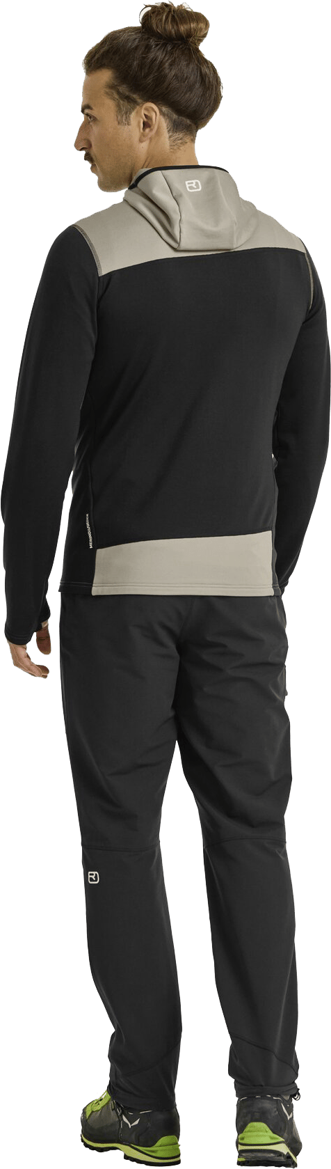 Ortovox Men's Fleece Light Hoody Black Raven Ortovox