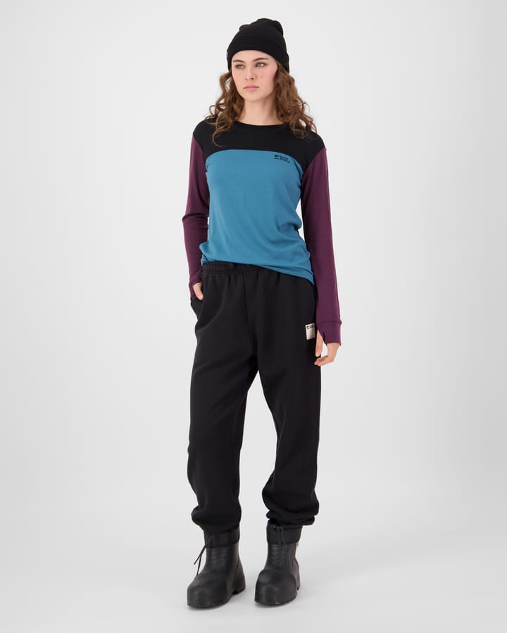 Mons Royale Women´s Yotei Long Sleeve Jasper/fig/black Mons Royale
