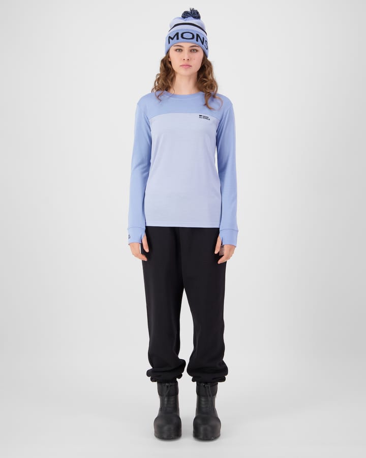 Mons Royale Women´s Yotei Long Sleeve Ice Blue/moonstone Mons Royale