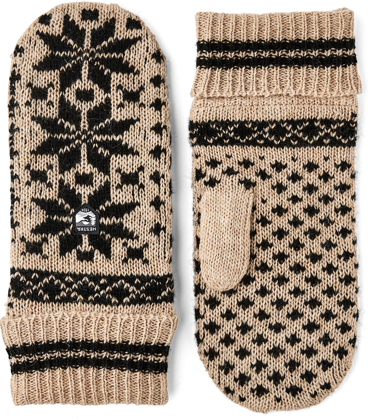 Beige/black