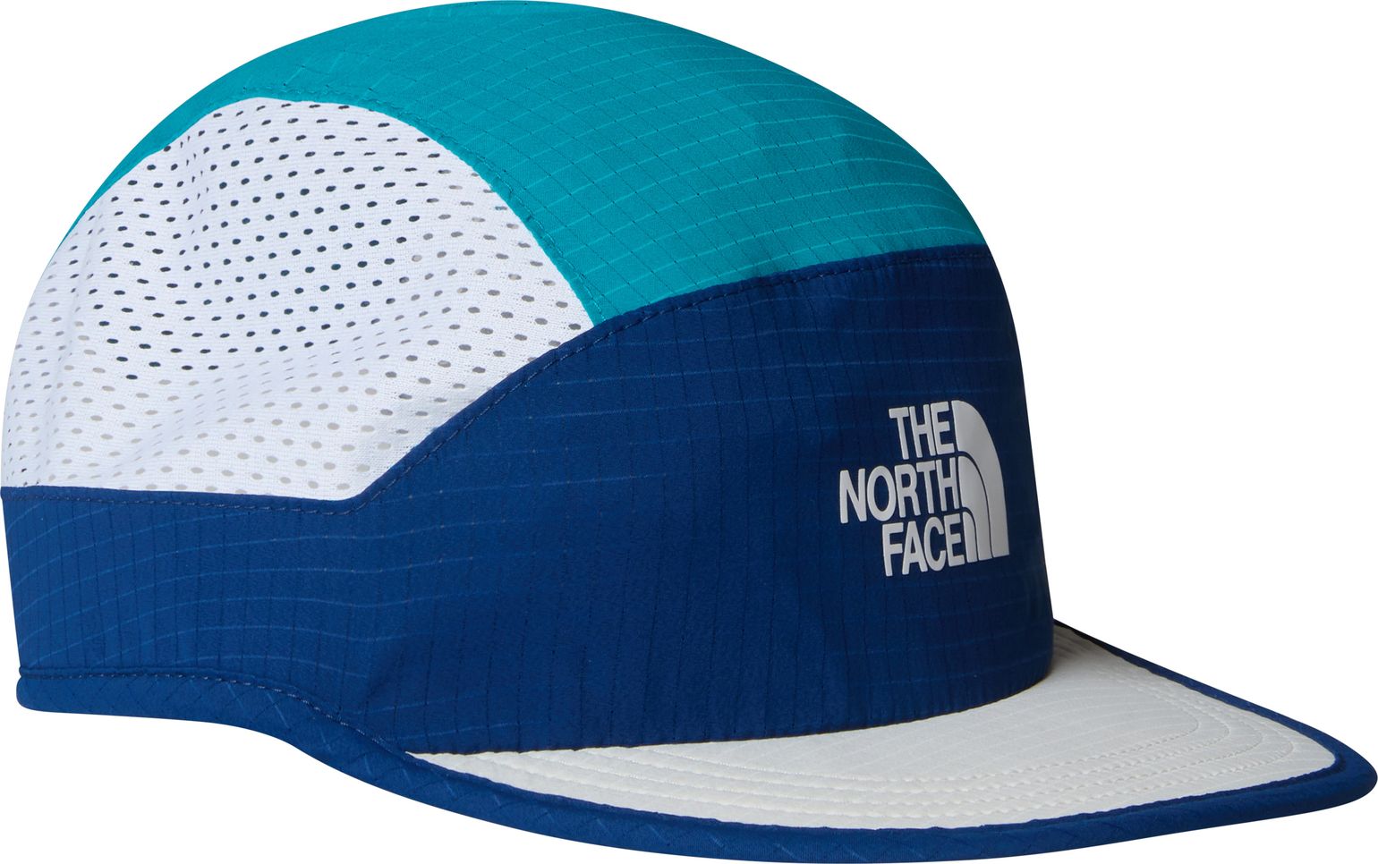 The North Face Summer LT Run Hat Deep Teal/Estate Blue/White Dune