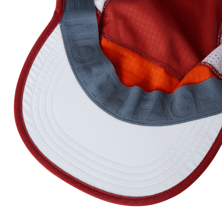 The North Face Summer LT Run Hat Iron Clay/Pearl Stone/Lava Red The North Face