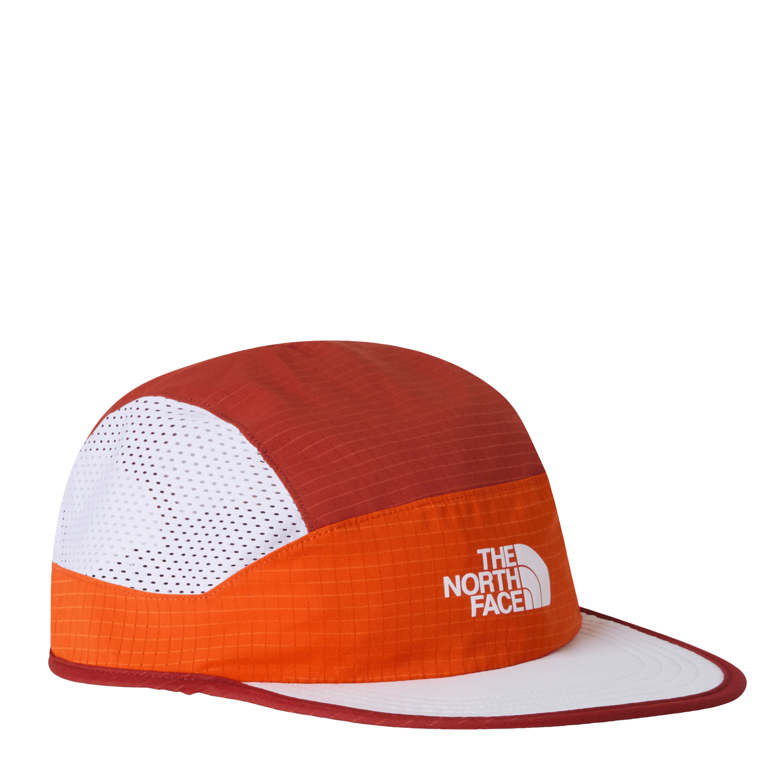 The North Face Summer LT Run Hat Iron Clay/Pearl Stone/Lava Red