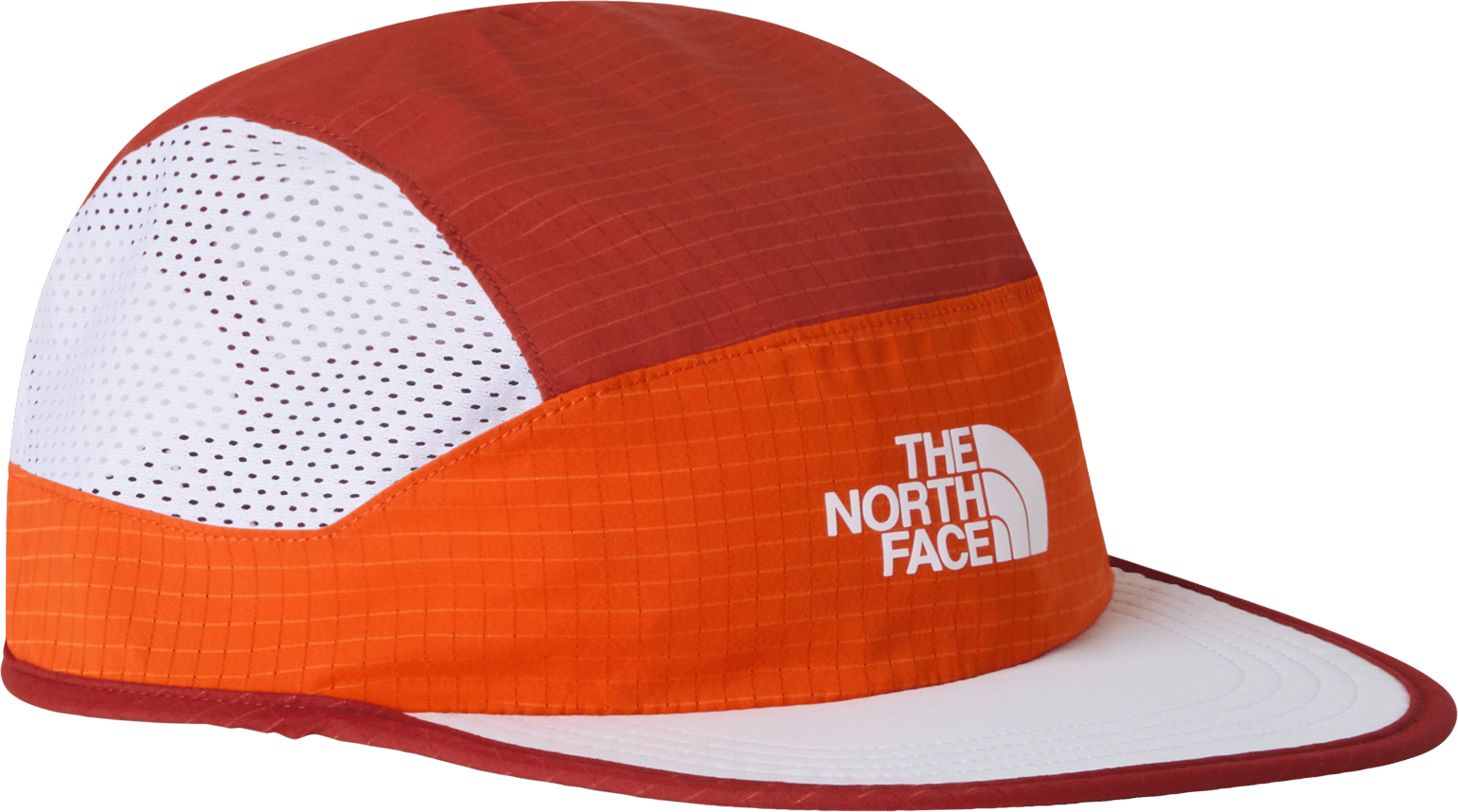 The North Face Summer LT Run Hat Iron Clay/Pearl Stone/Lava Red
