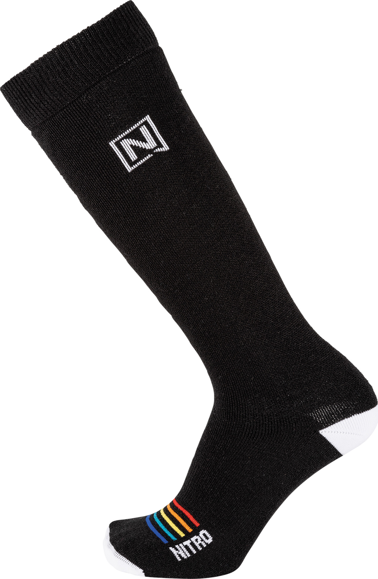 Nitro Cloud 1 Socks Black Skidstrumpor S