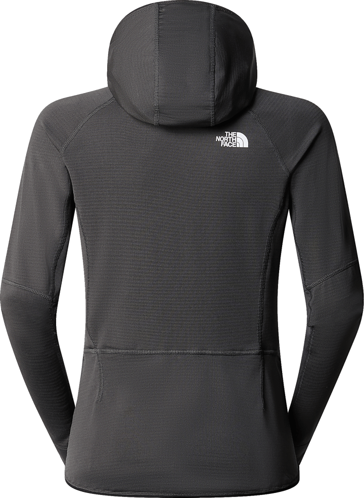 The North Face Women's Bolt Polartec Power Grid Pull-On Jacket Asphalt Grey/TNF Black The North Face