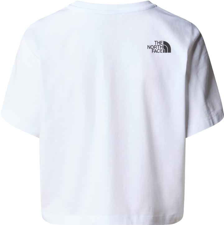 The North Face Women's Easy Cropped T-Shirt TNF White The North Face