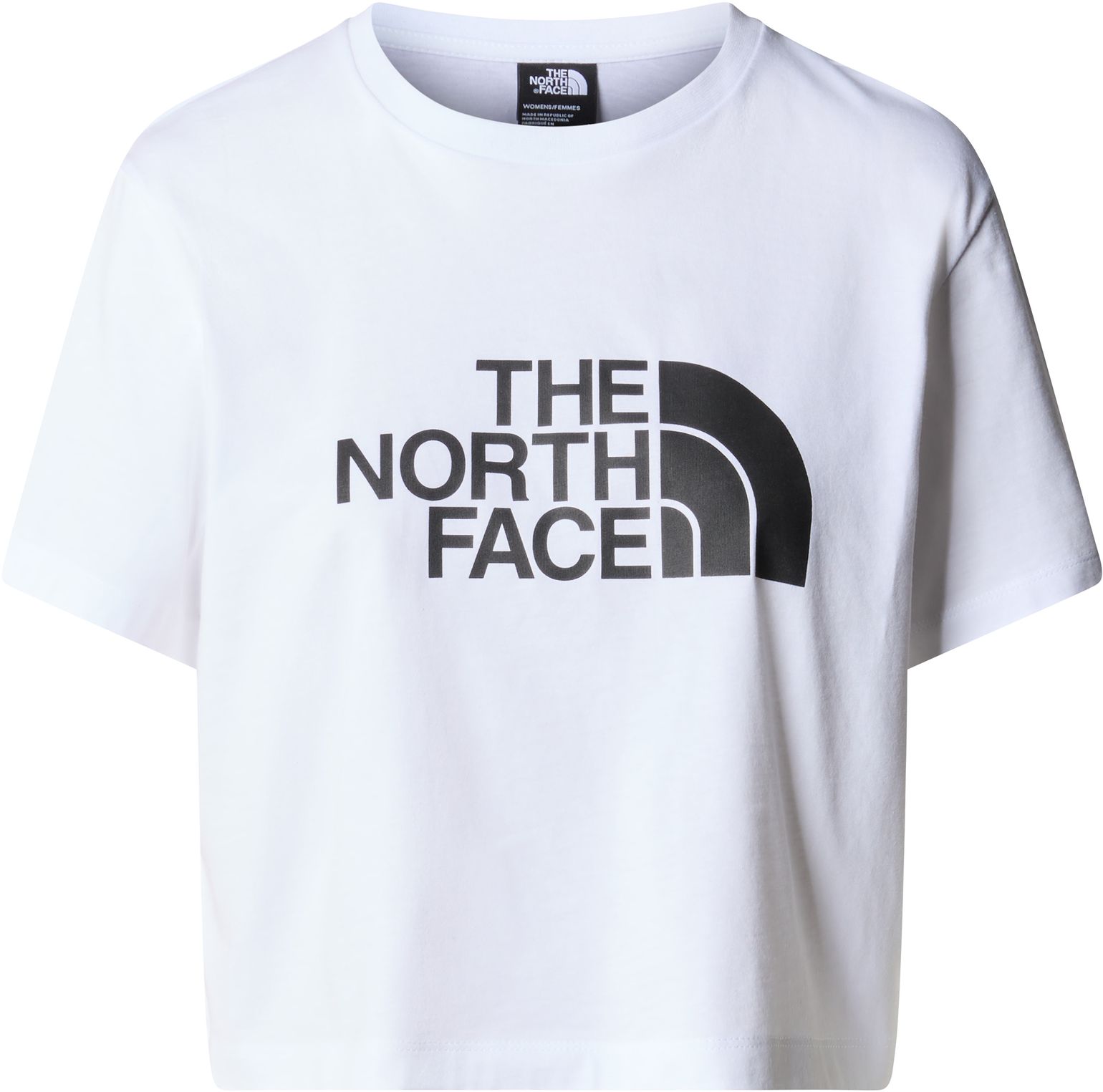 The North Face W S/S Cropped Easy Tee TNF White