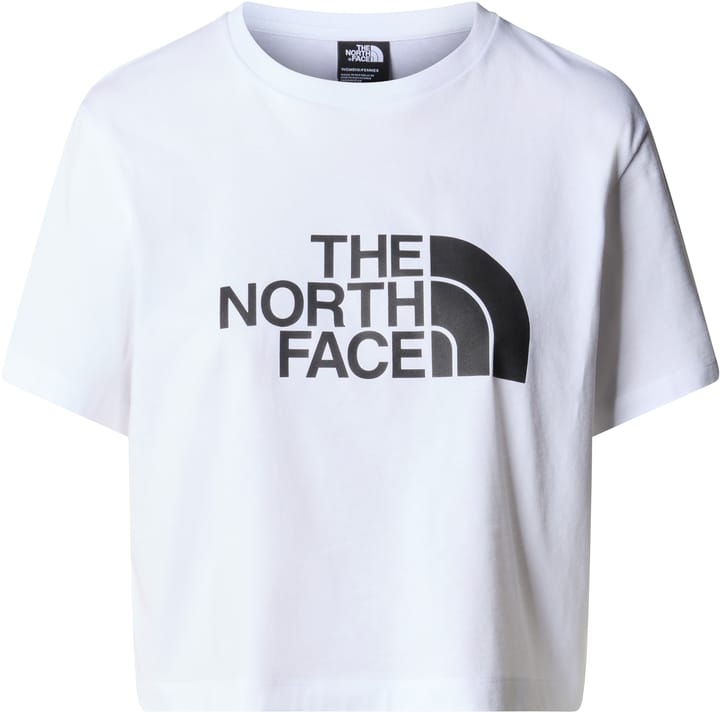 The North Face Women's Easy Cropped T-Shirt TNF White The North Face