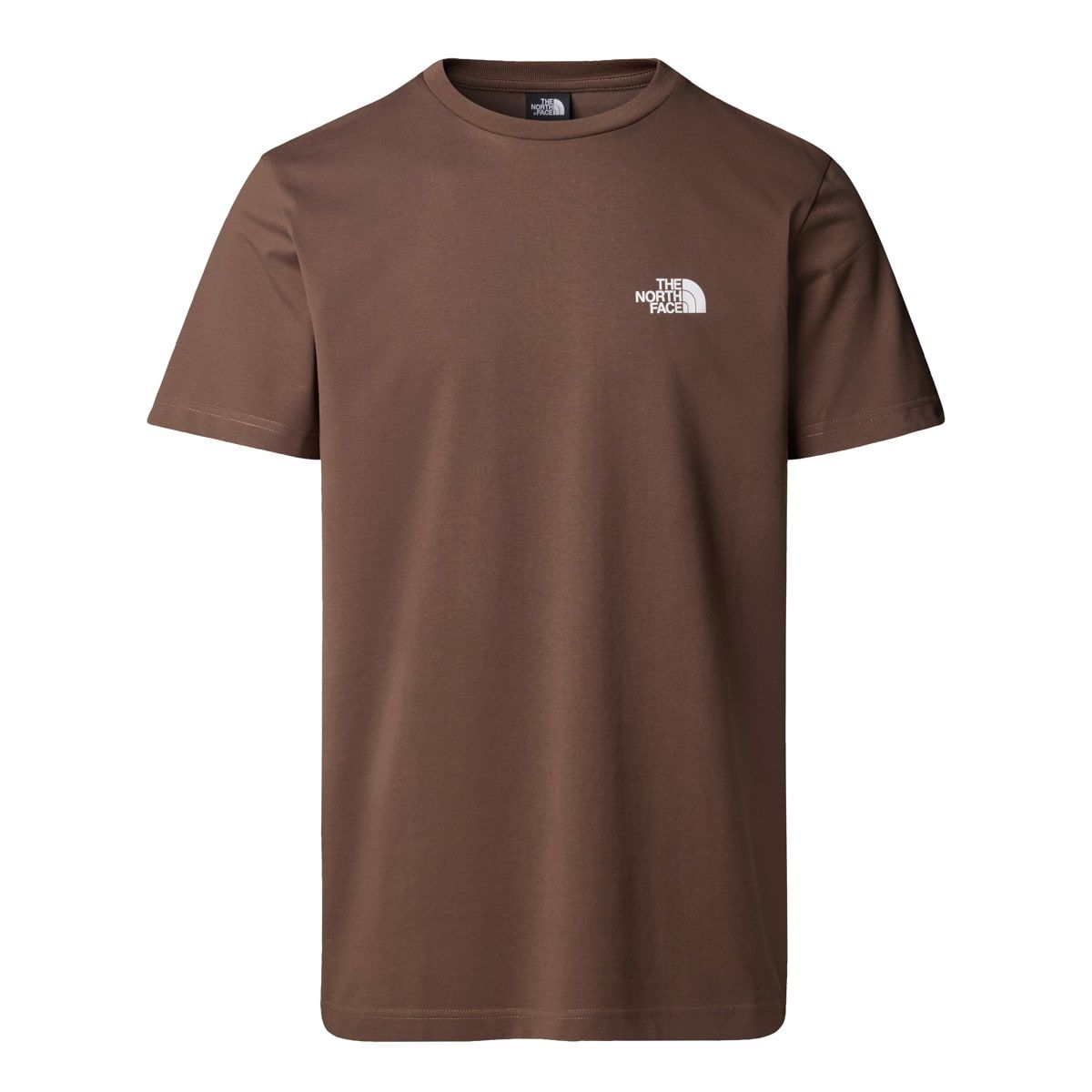 The North Face Men's Simple Dome T-Shirt Smokey Brown