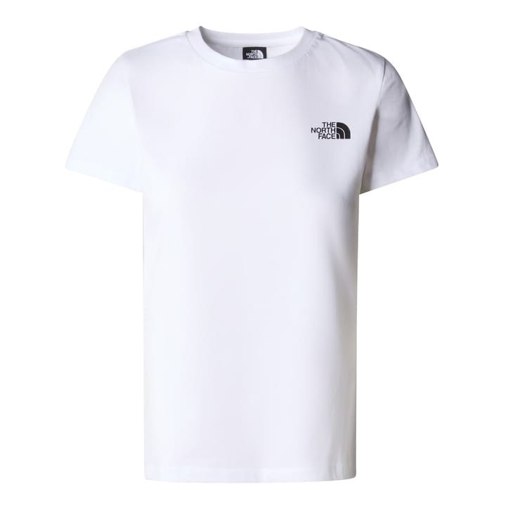 The North Face W S/S Redbox Tee Tnf White The North Face