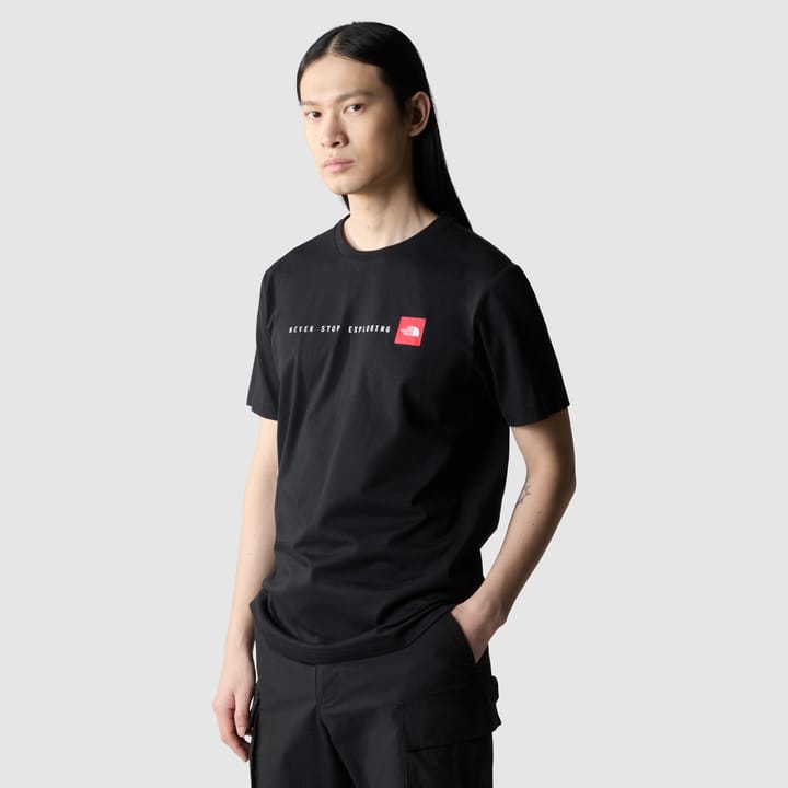 The North Face Men's Never Stop Exploring T-Shirt TNF Black The North Face The North Face Men's Never Stop Exploring T-Shirt TNF Black The North Face