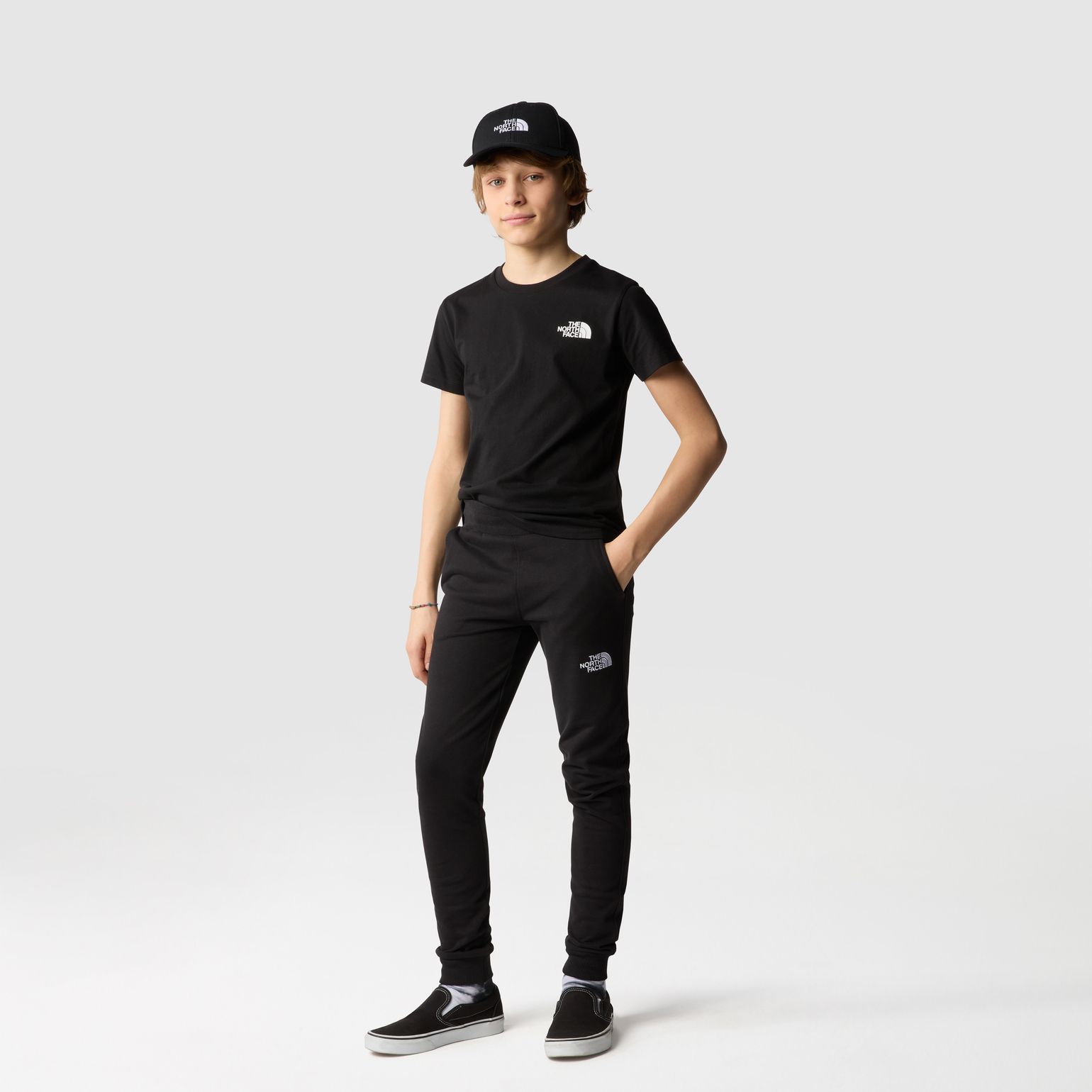 The North Face Teens' Simple Dome T-Shirt TNF Black