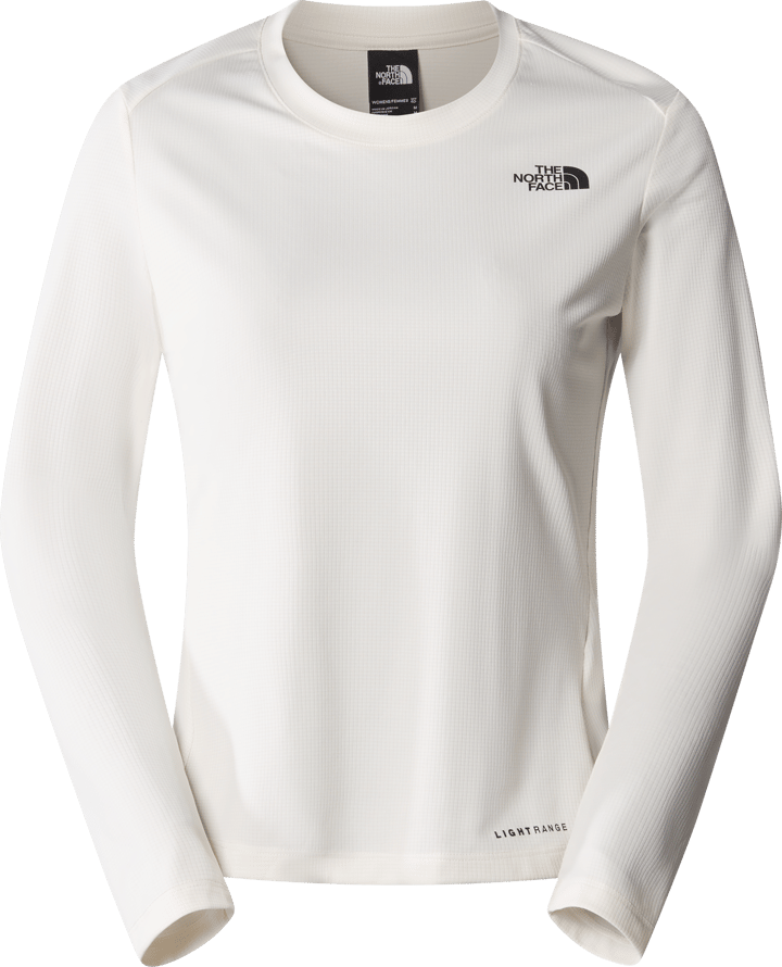 The North Face Women's Shadow Long-Sleeve T-Shirt White Dune The North Face